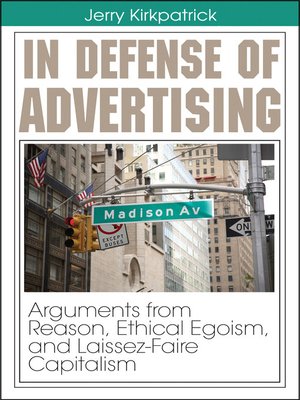 cover image of In Defense of Advertising